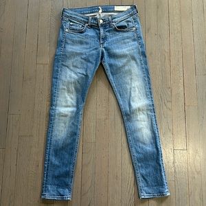 rag & bone /Jean Capri Medium Wash Denim Jeans